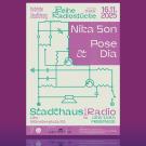 Poster für Nika Son & Pose Dia 16.11.2025 im Stadthaus Ulm - Artwork by Marin Dziallas/ghostwork.de