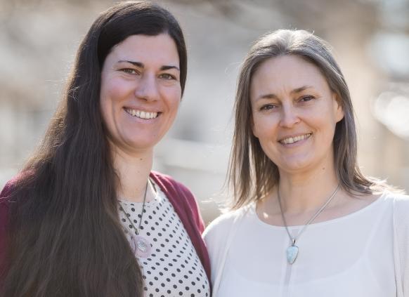 : Ronja Bühler und Birgit Seeburger