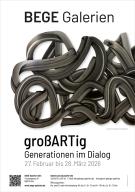 Ausstellungsplakat gro&szlig;ARTig 2026