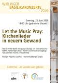Bildausschnitt der Orgel, Logo der Stadt Ulm, des Orgelf&ouml;rdervereins und der Seelsorgeeinheit Ulm-Basilika