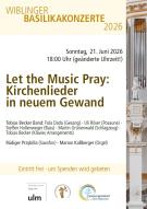 Bildausschnitt der Orgel, Logo der Stadt Ulm, des Orgelfördervereins und der Seelsorgeeinheit Ulm-Basilika