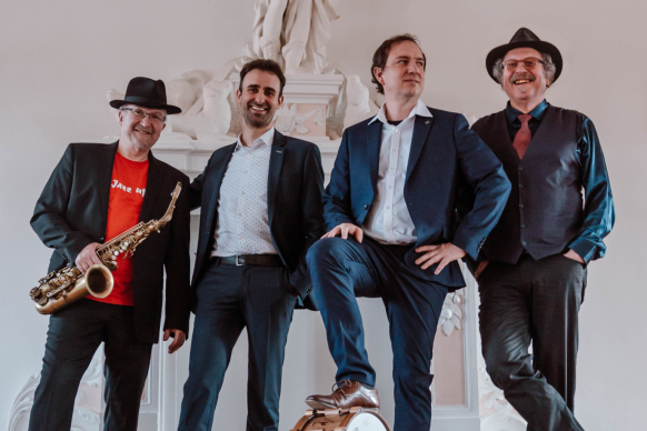 vier Musiker