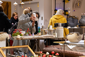 Adventsmarkt und Kunsthandwerkermarkt im Atelier blau.ART Ulm