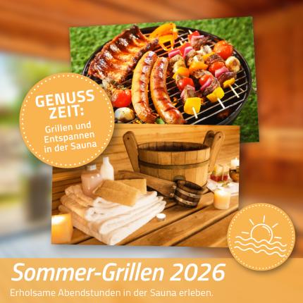 Grill mit Sauna