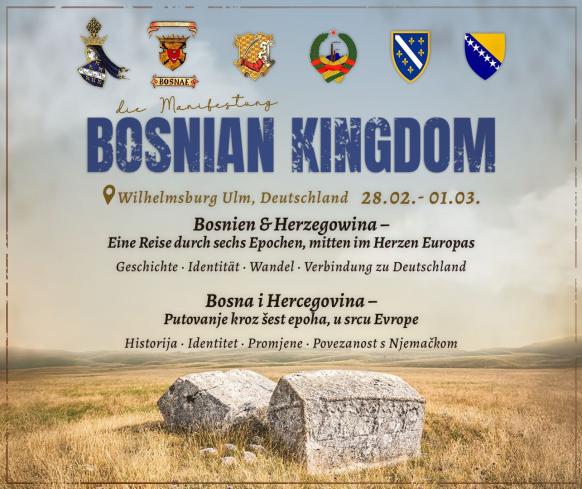 Bosnien Herzegowina in 6 Epochen Wappen