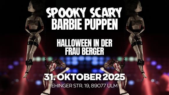 Eventgrafik für Halloween in der Frau Berger