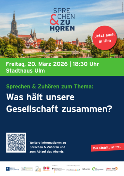 Sprechen & Zuhören: Was hält unsere Gesellschaft zusammen?