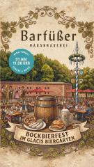 Bockbierfest am 01. Mai im Biergarten -Glacis