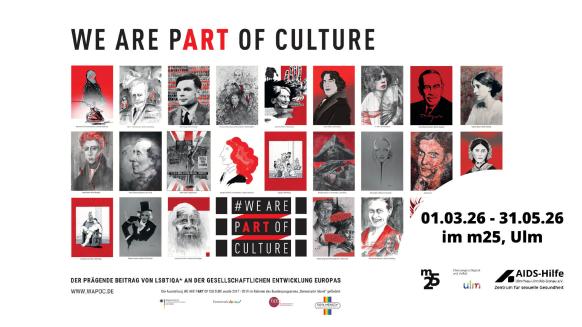 WE ARE PART OF CULTURE - Ausstellung im m25
