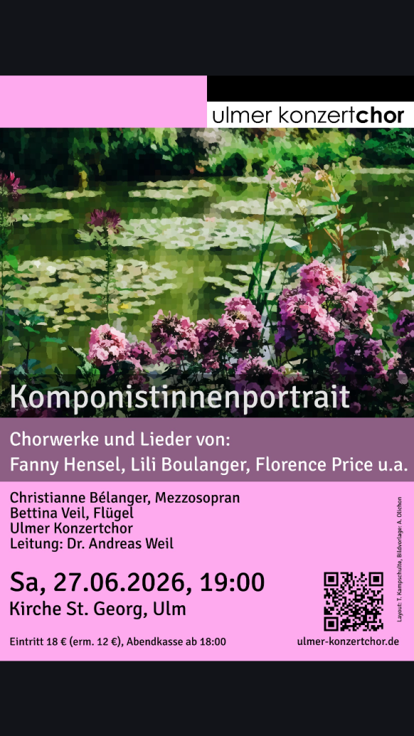 Werbeplakat Konzert
