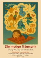 Plakat der Märchenlesung "Die mutige Träumerin"