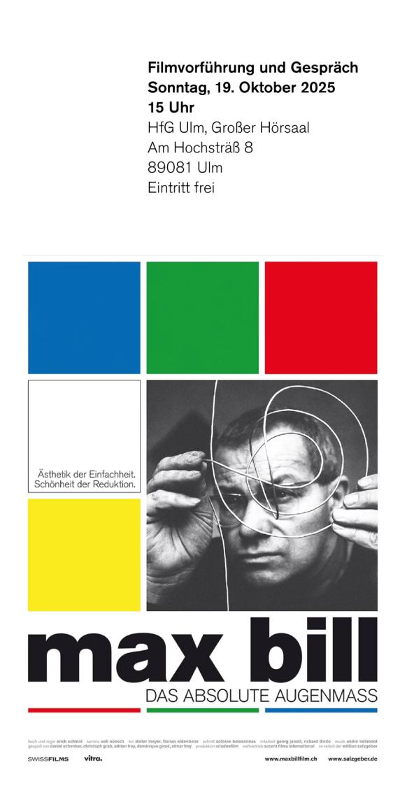 Flyer Filmvorführung