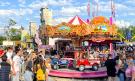 Kinderkarussell auf dem Volksfest