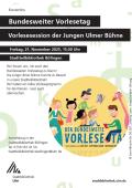 Plakat zum bundesweiten Vorlesetag