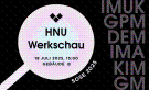 HNU Werkschau am 18. Juli 2025 um 15:00 Uhr in Gebäude B, SOSE 2025