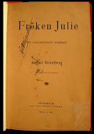 Erste Schwedische Ausgabe 1888