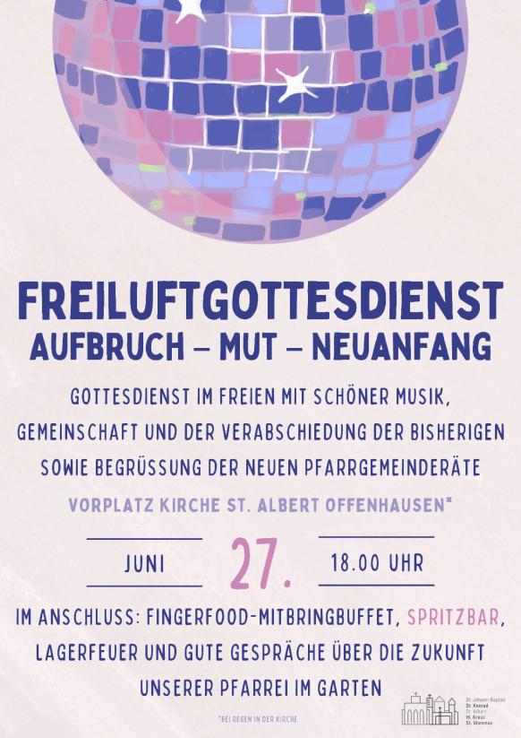 Freiluftgottesdienst Offenhausen
