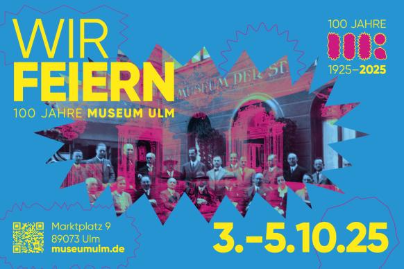 Key-visual Feier 100 Jahre Museum Ulm
