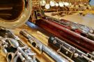 verschiedene Holzblasinstrumente