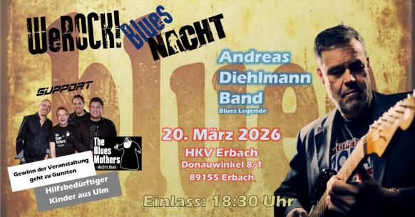 The Blues Mothers live mit Andreas Diehlmann Band in Erbach!