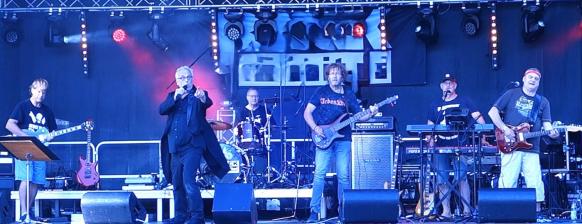 Die Band EXODUS (Ger) live auf der B&uuml;hne