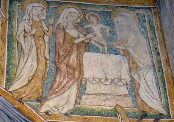 Darstellung der Darstellung Jesu im Tempel