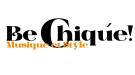 Das Logo Be Chiqúe, der Partyreihe