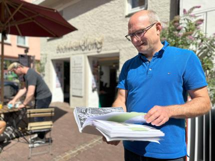 Gerd Xeller bei der Führung