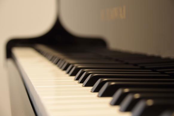 Tastatur eines Klaviers