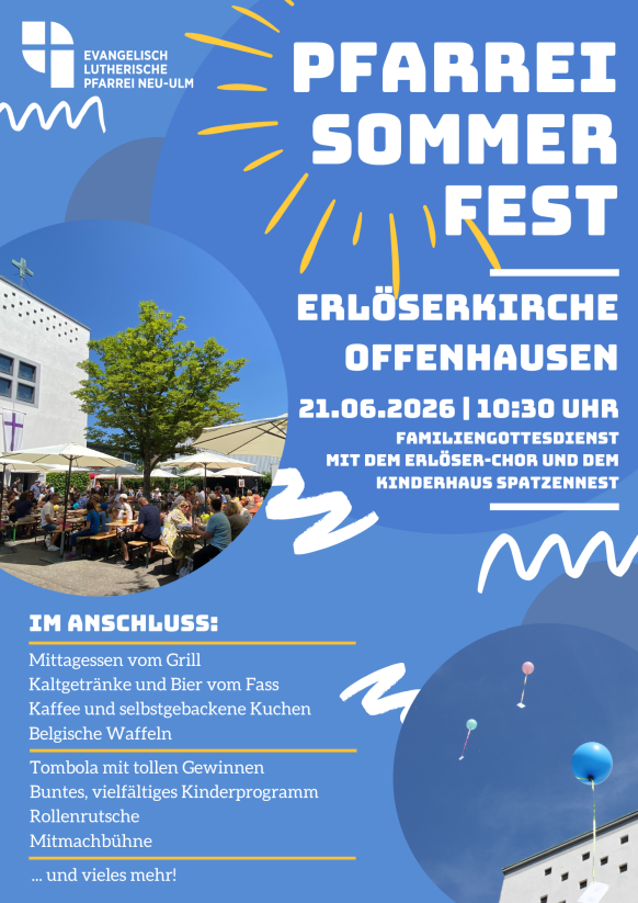 Sommerfest der Pfarrei Erl&ouml;serkirche