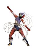 Zu sehen ist die Skulptur Bühnenkostüm Toboggan-Frau, Entwurf um 1921 von Lavinia Schulz (1896-1924) und Walter Holdt (1899-1924).<br/>Das Kunstwerk ist ein Ganzkörperanzug aus Draht, Leinenfaser, Pappe, und Farbe mit den Maßen<br/>180 x 142 x 90?cm.