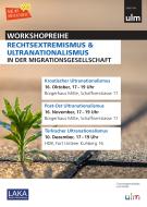 Picture of the event Rechtextremismus und Ultranationalismus in der Migrationsgesellschaft