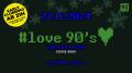 Eine Veranstaltungsgrafik für die #love90s Special Edition Winter am 27.12.2024 im Cocomo Ulm