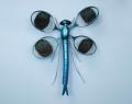 Libelle aus Recycling-Material