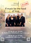 Plakat des Ensembles Akkordverd&auml;chtig
