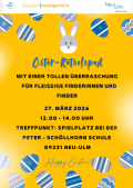 Einladung zum Oster-R&auml;tselspa&szlig; am 27.03.26 von 12:00 Uhr bis 14:00 Uhr