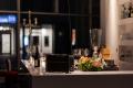 Foto mit Flasche & Glas