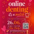 Flyer "online denting"