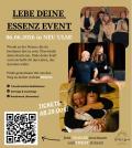 Kurzinfos zum Event und ein QR-Code zur Buchung