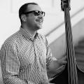 Johannes Ochsenbauer mit Kontrabass