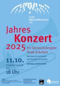 Veranstaltungsplakat Jahreskonzert 2025
