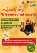 Weihnachtliches Wissenschaftscafé am 16.12.25