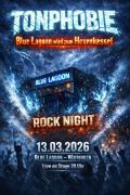Tonphobie Rock Night Plakat Blue Lagoon