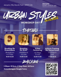 Flyer Urban Styles Workshoptag in Ulm