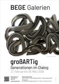 Ausstellungsplakat gro&szlig;ARTig 2026