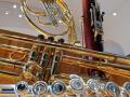 Verschiedene Blasinstrumente