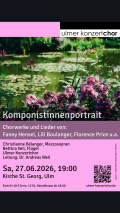 Werbeplakat Konzert