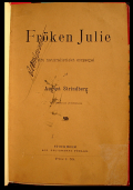 Erste Schwedische Ausgabe 1888