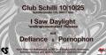 Konzert I Saw Daylight im Club Schilli am 10.10.2025