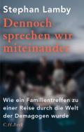 Buchcover; im Hintergrund unscharf angedeutet ein Tisch, um den sich mehrere Menschen gruppieren